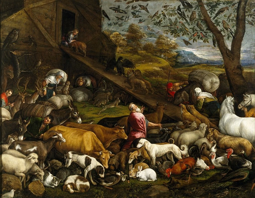 L'arca di Noé - Jacopo da Ponte, detto Bassano